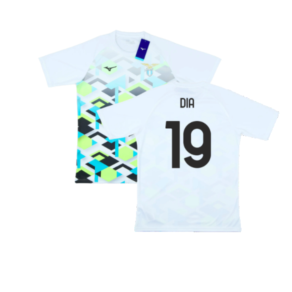 2024-2025 Lazio Pre-Match Jersey (White) (Dia 19)