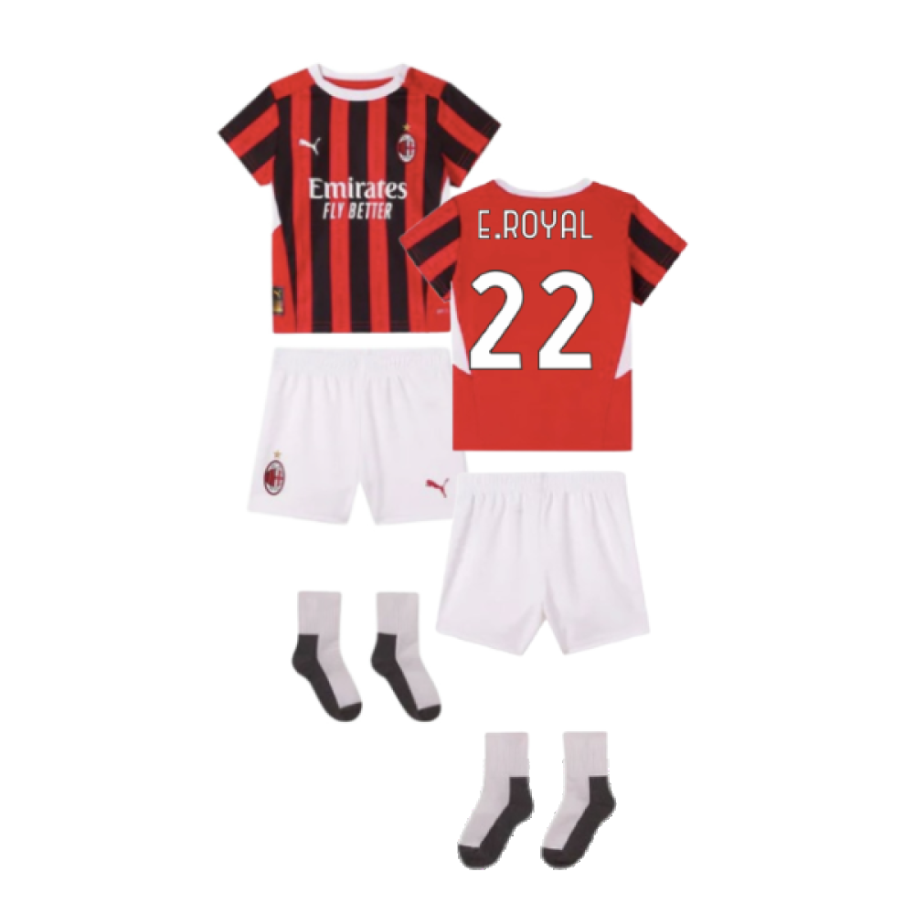 2024-2025 AC Milan Home Baby Kit (E.Royal 22)