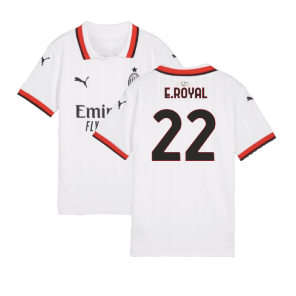 2024-2025 AC Milan Away Shirt (Kids) (E.Royal 22)