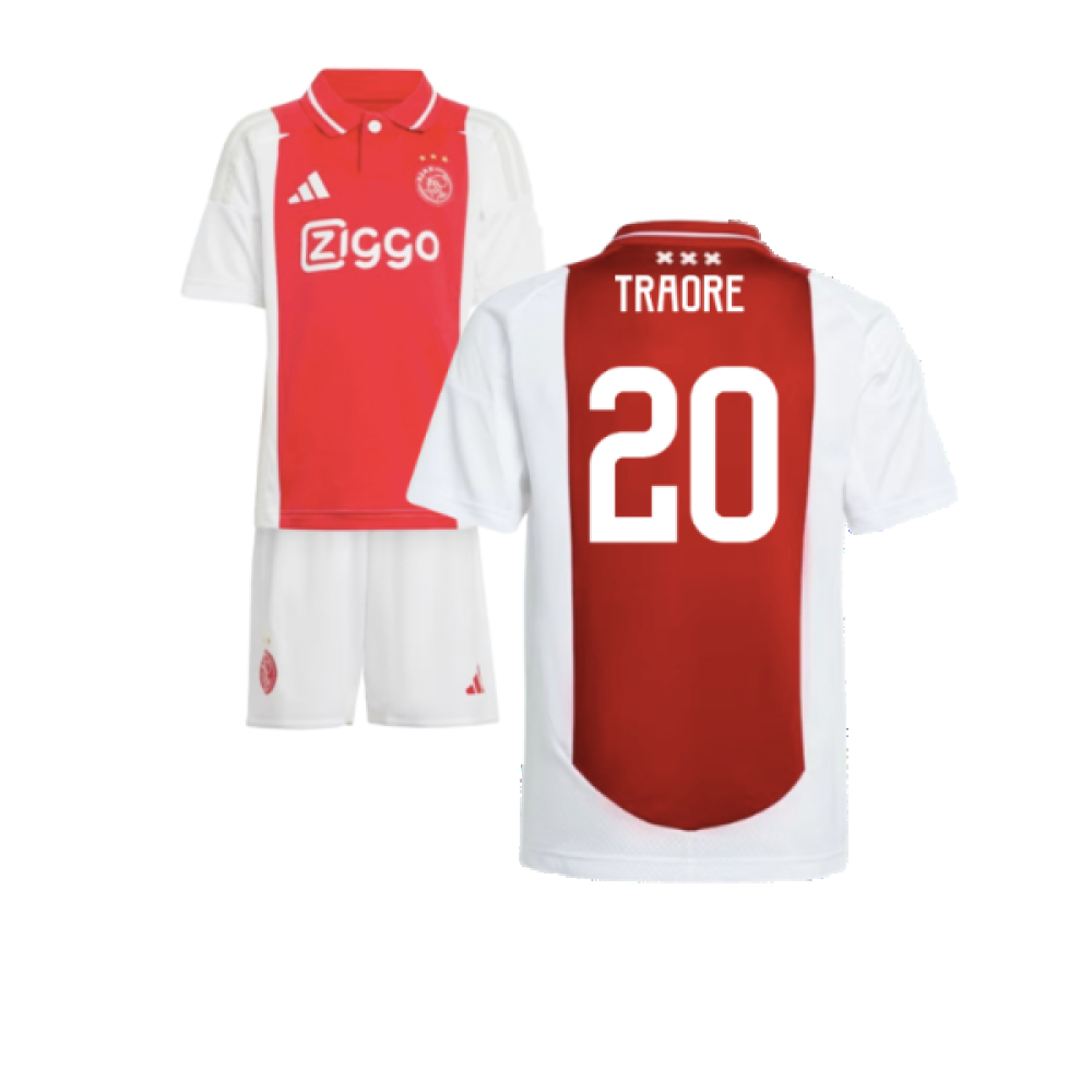 2024-2025 Ajax Home Mini Kit (Traore 20)