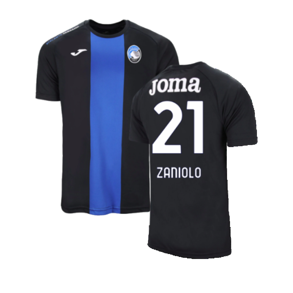 2024-2025 Atalanta Training Shirt (Blue-Black) (Zaniolo 21)