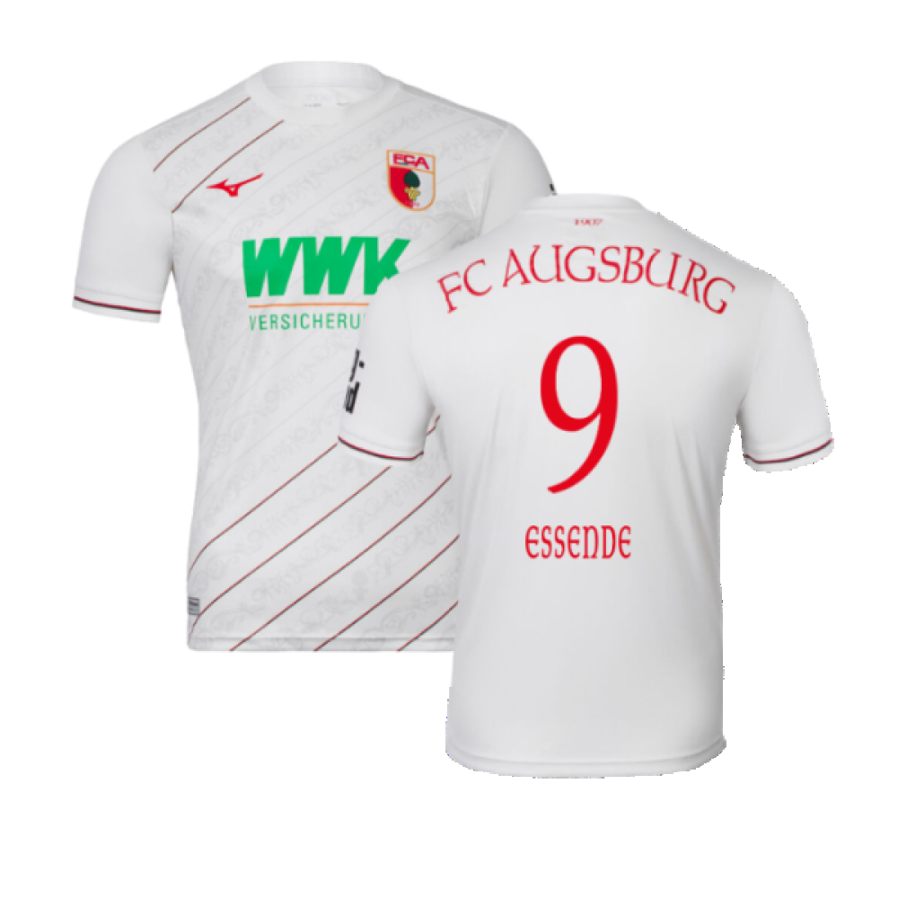 2024-2025 FC Augsburg Home Shirt (Essende 9)