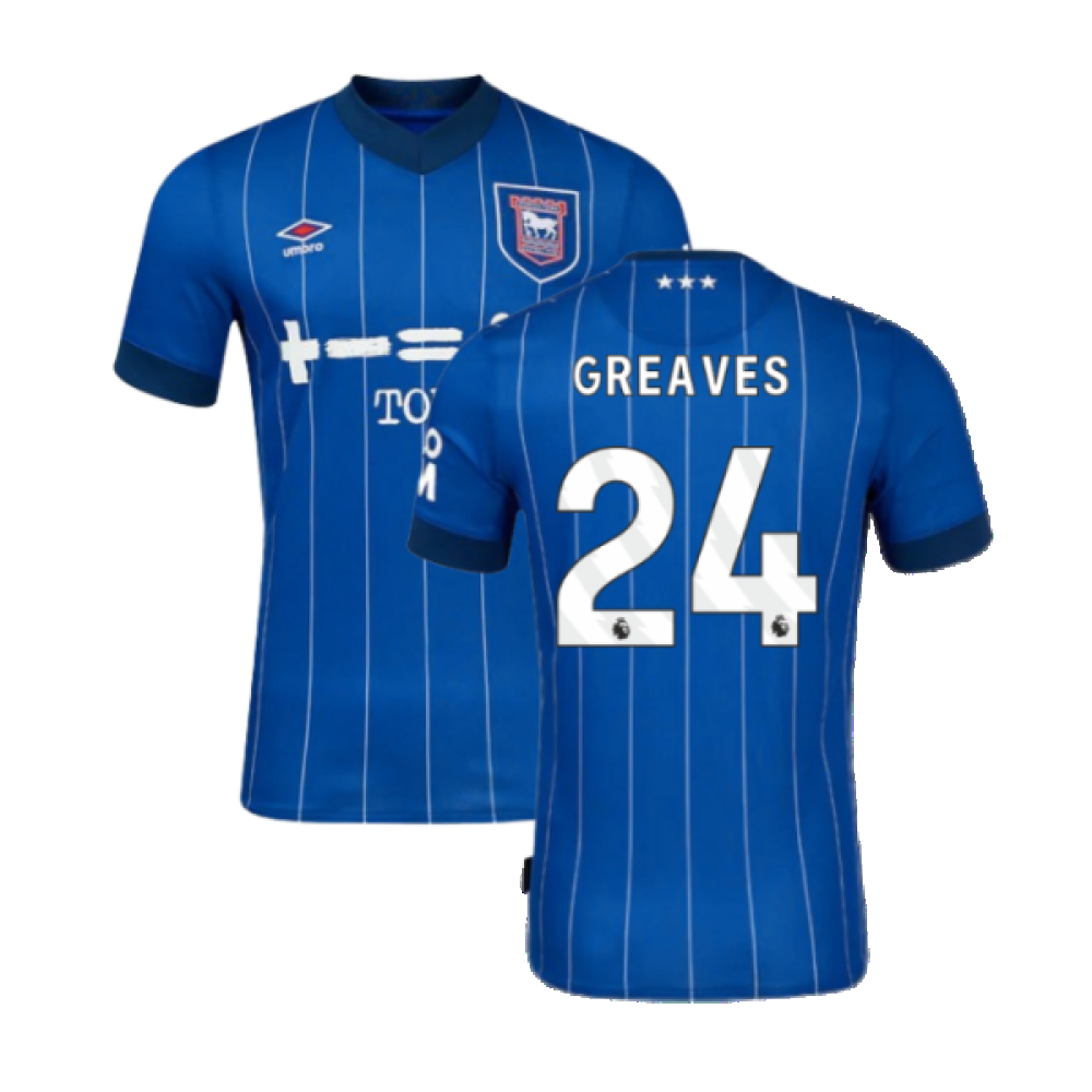 2024-2025 Ipswich Town Home Shirt (Greaves 24)