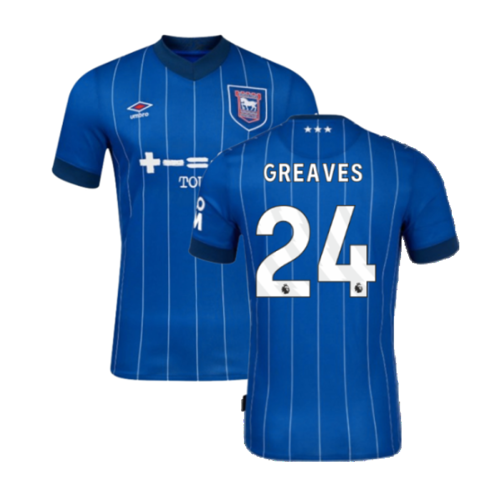 2024-2025 Ipswich Home Shirt (Kids) (Greaves 24)