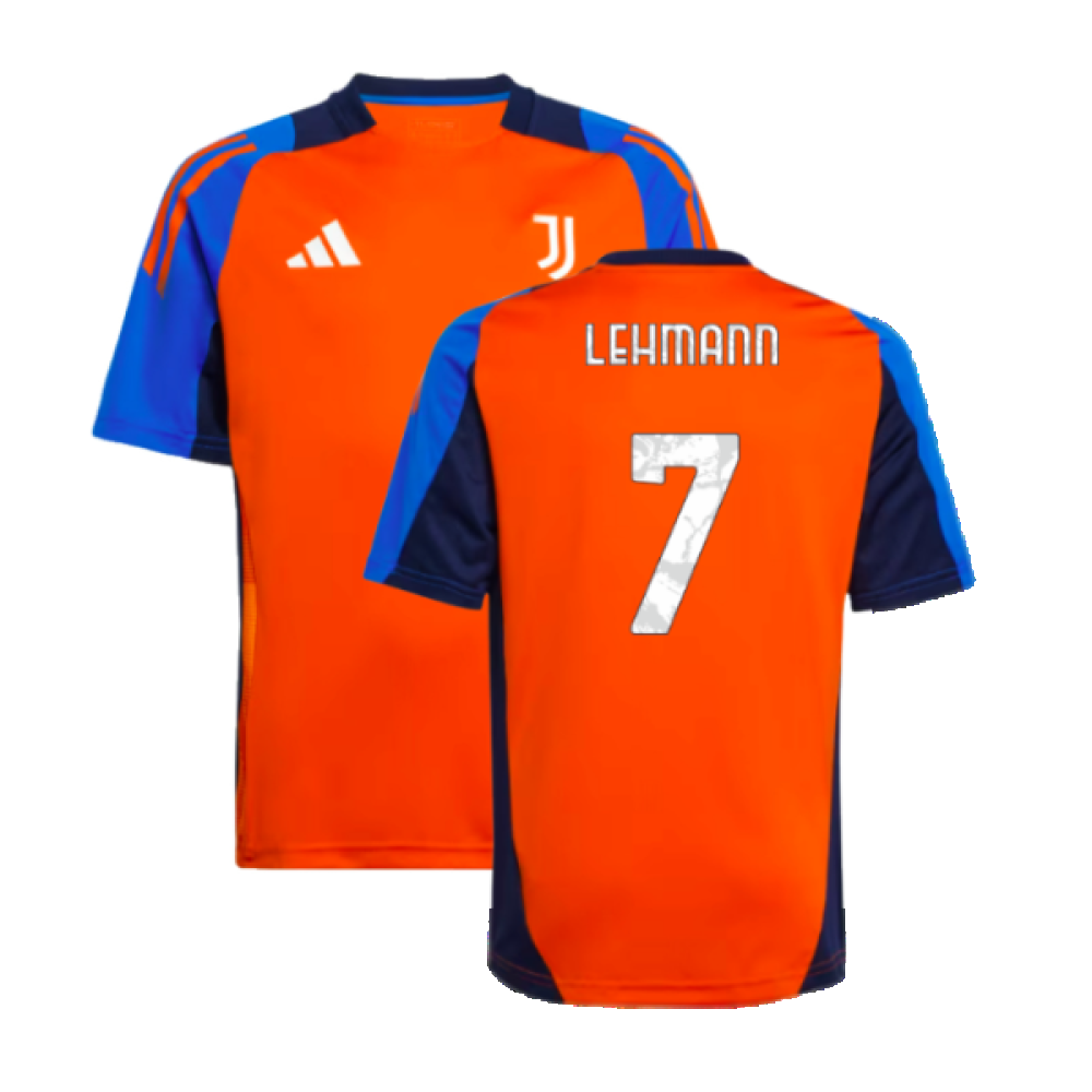 2024-2025 Juventus Training Jersey (Orange) - Kids (Lehmann 7)