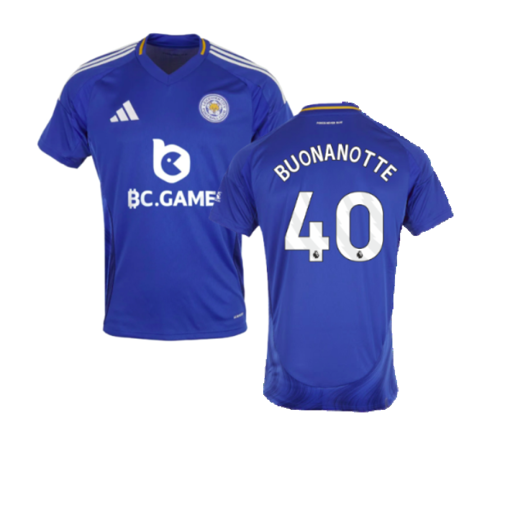 2024-2025 Leicester City Home Shirt (Buonanotte 40)