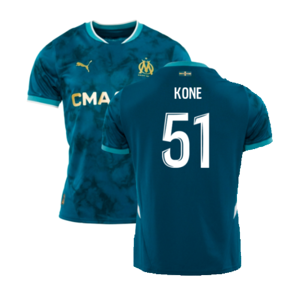 2024-2025 Marseille Away Shirt (Kone 51)