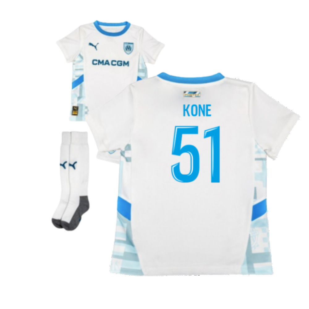 2024-2025 Marseille Home Mini Kit (Kone 51)