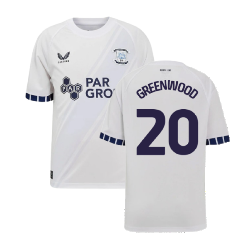 2024-2025 Preston Home Shirt (Kids) (Greenwood 20)