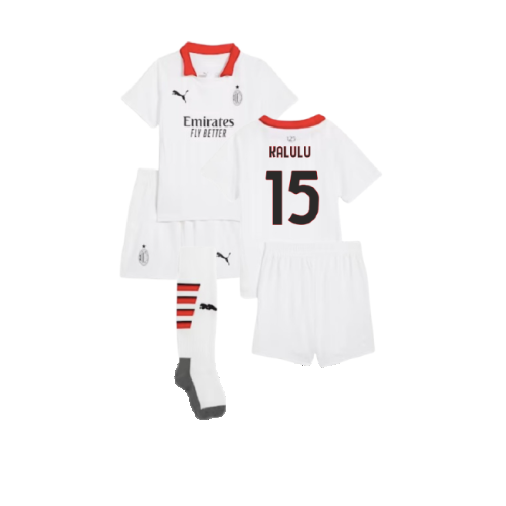 2024-2025 AC Milan Away Mini Kit (Kalulu 15)