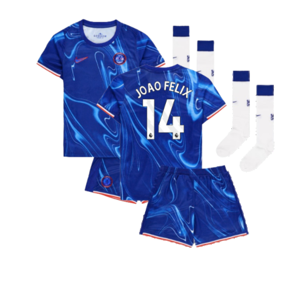 2024-2025 Chelsea Home Mini Kit (Joao Felix 14)