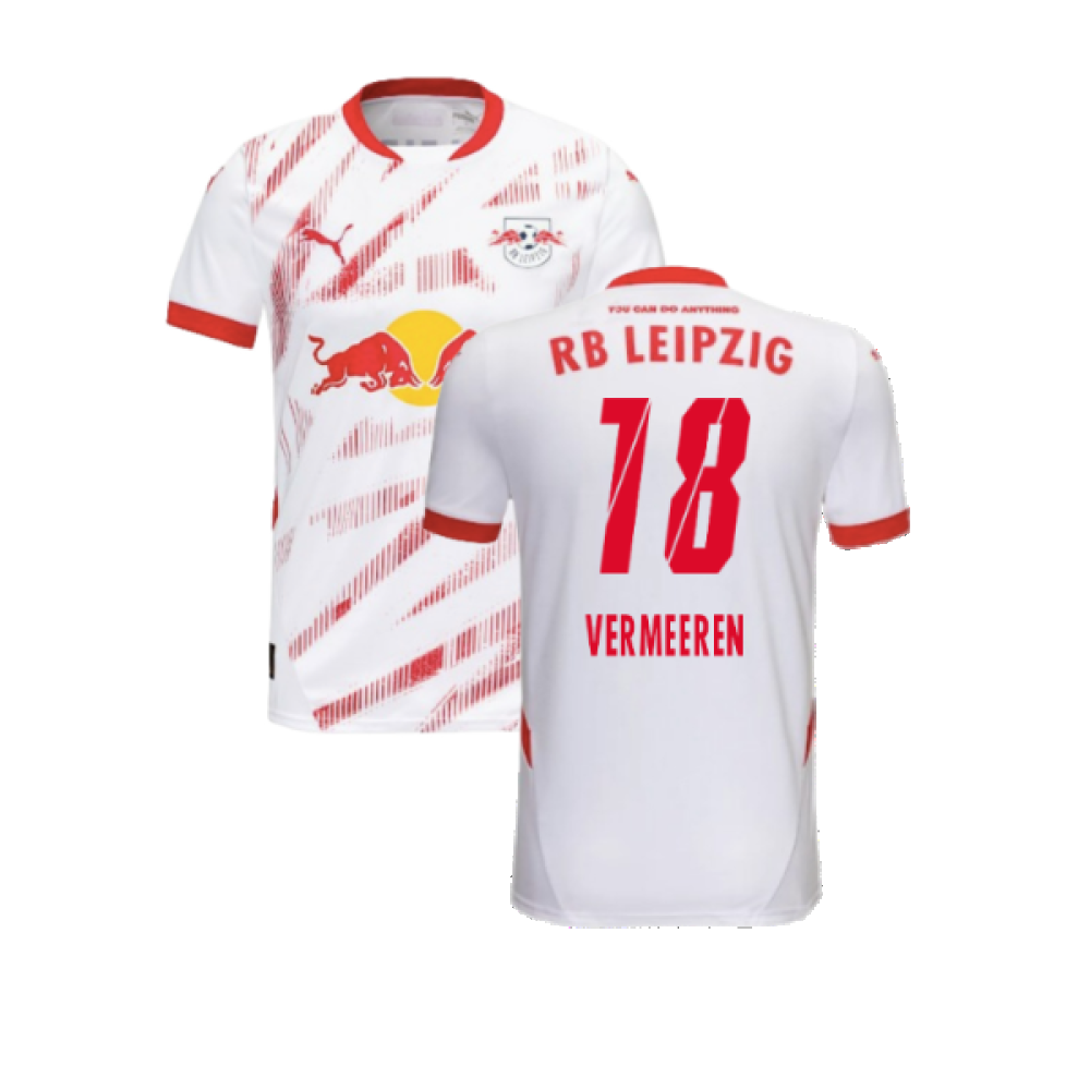 2024-2025 Red Bull Leipzig Home Shirt (Kids) (Vermeeren 18)