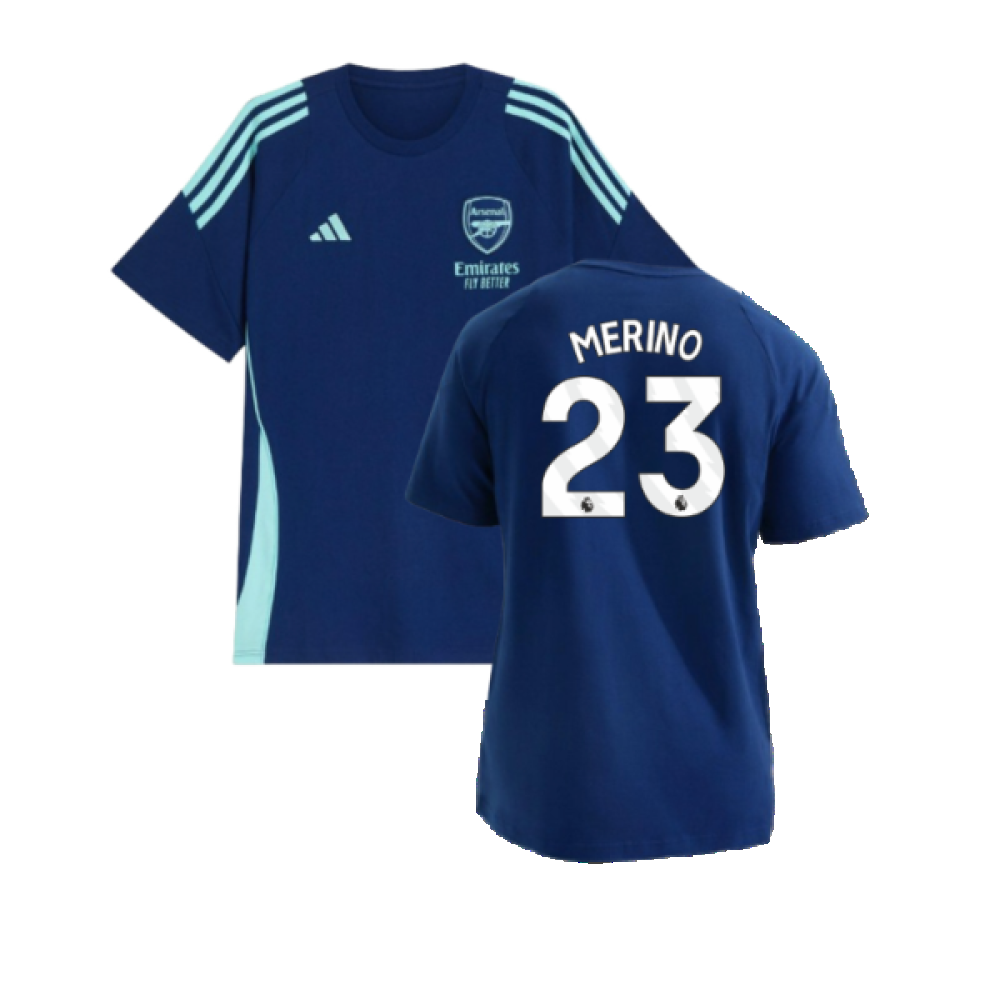 2024-2025 Arsenal Training Tee (Night Sky) (Merino 23)