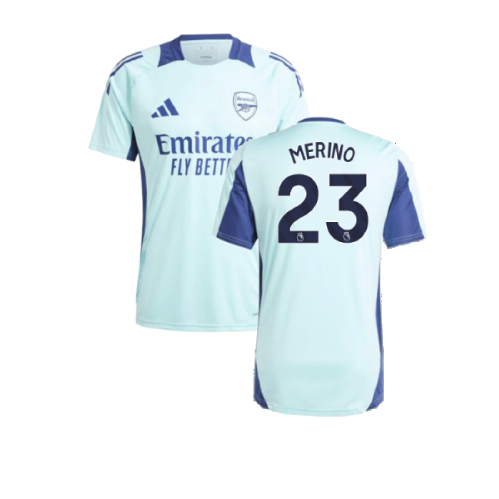 2024-2025 Arsenal Training Jersey (Clear Aqua) (Merino 23)