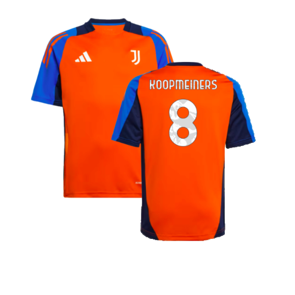 2024-2025 Juventus Training Jersey (Orange) - Kids (Koopmeiners 8)