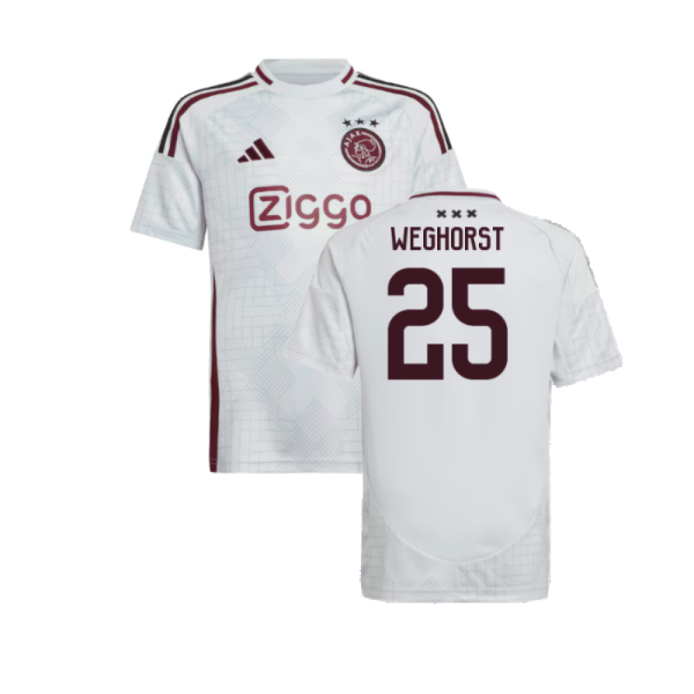 2024-2025 Ajax Third Shirt (Kids) (Weghorst 25)