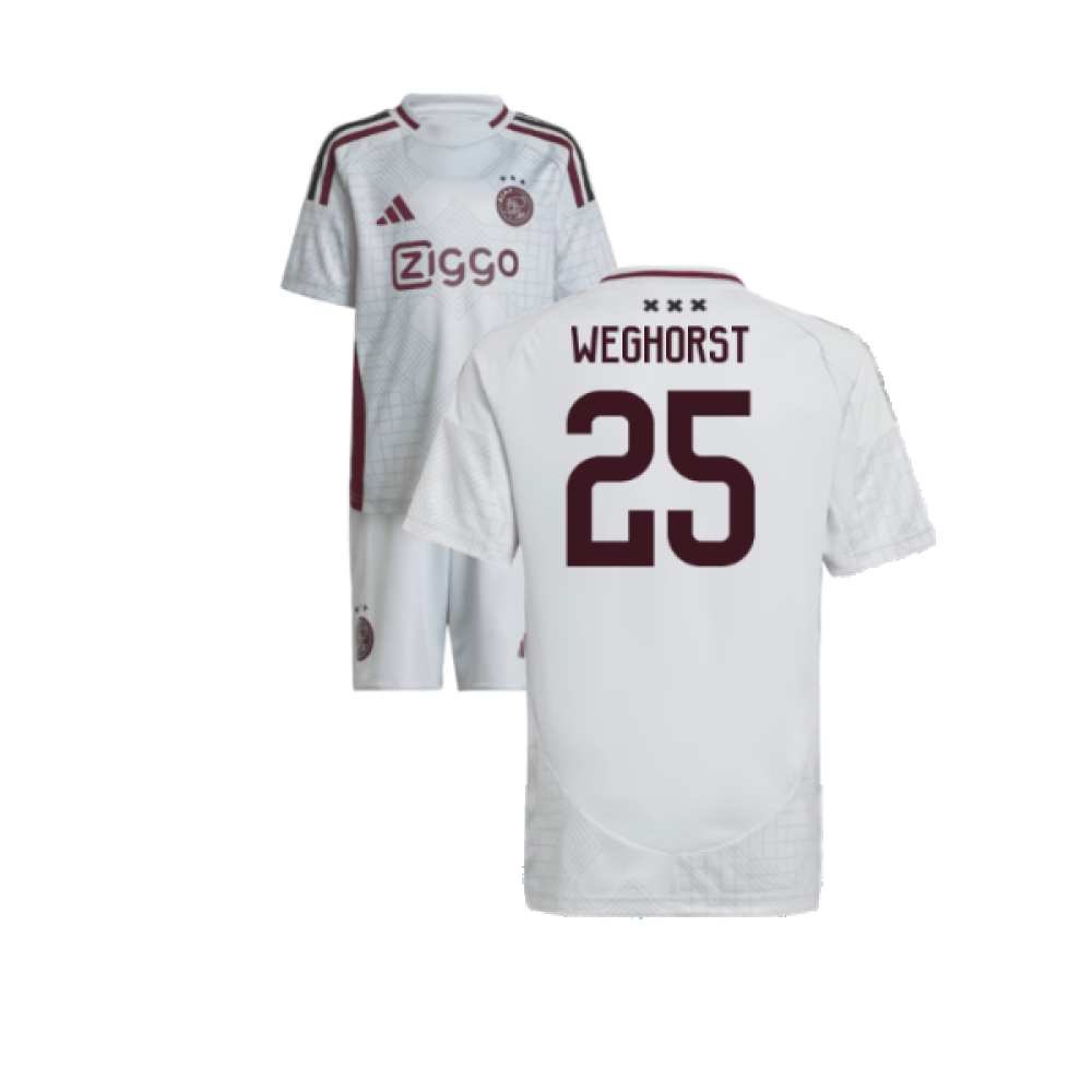 2024-2025 Ajax Third Mini Kit (Weghorst 25)