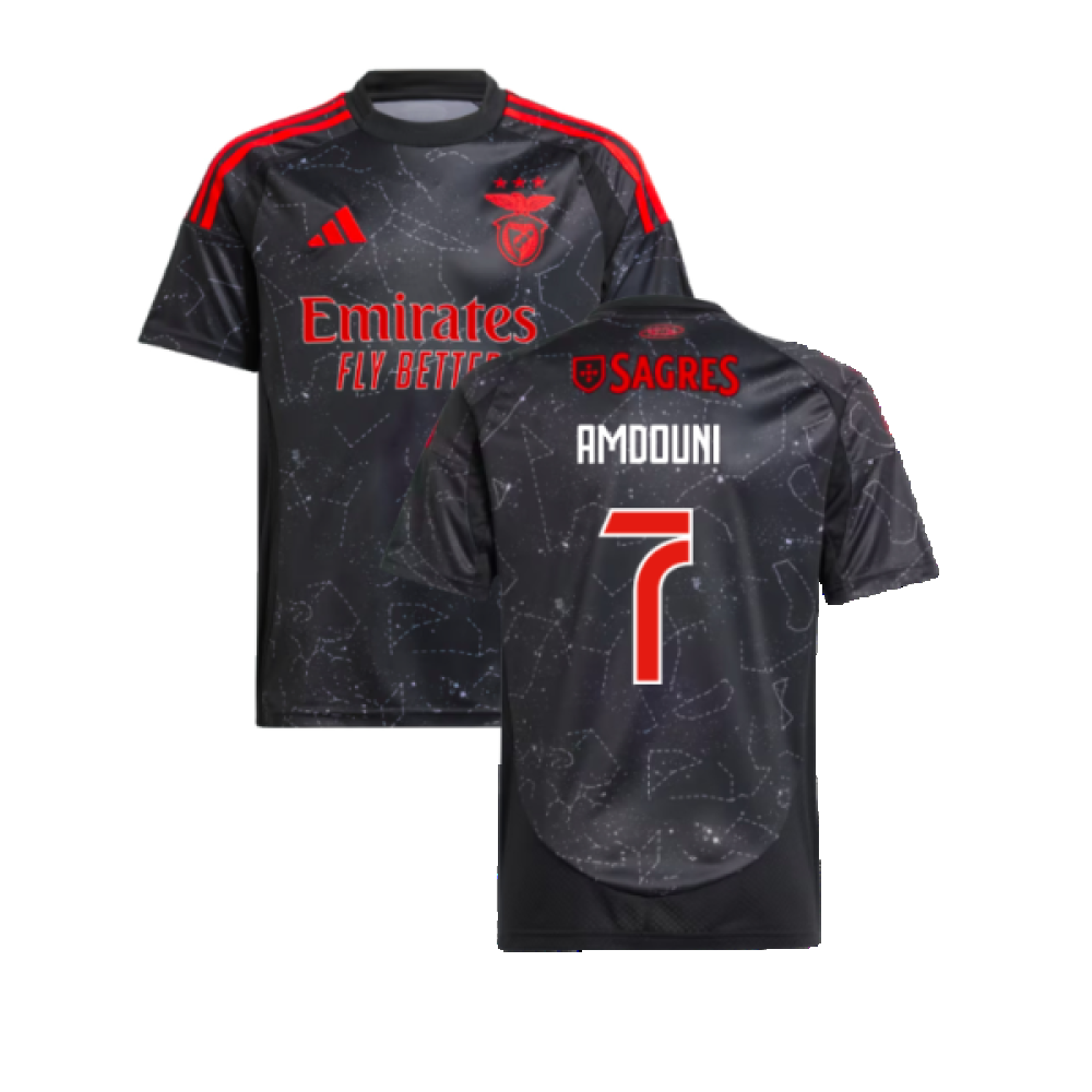 2024-2025 Benfica Away Shirt (Kids) (Amdouni 7)