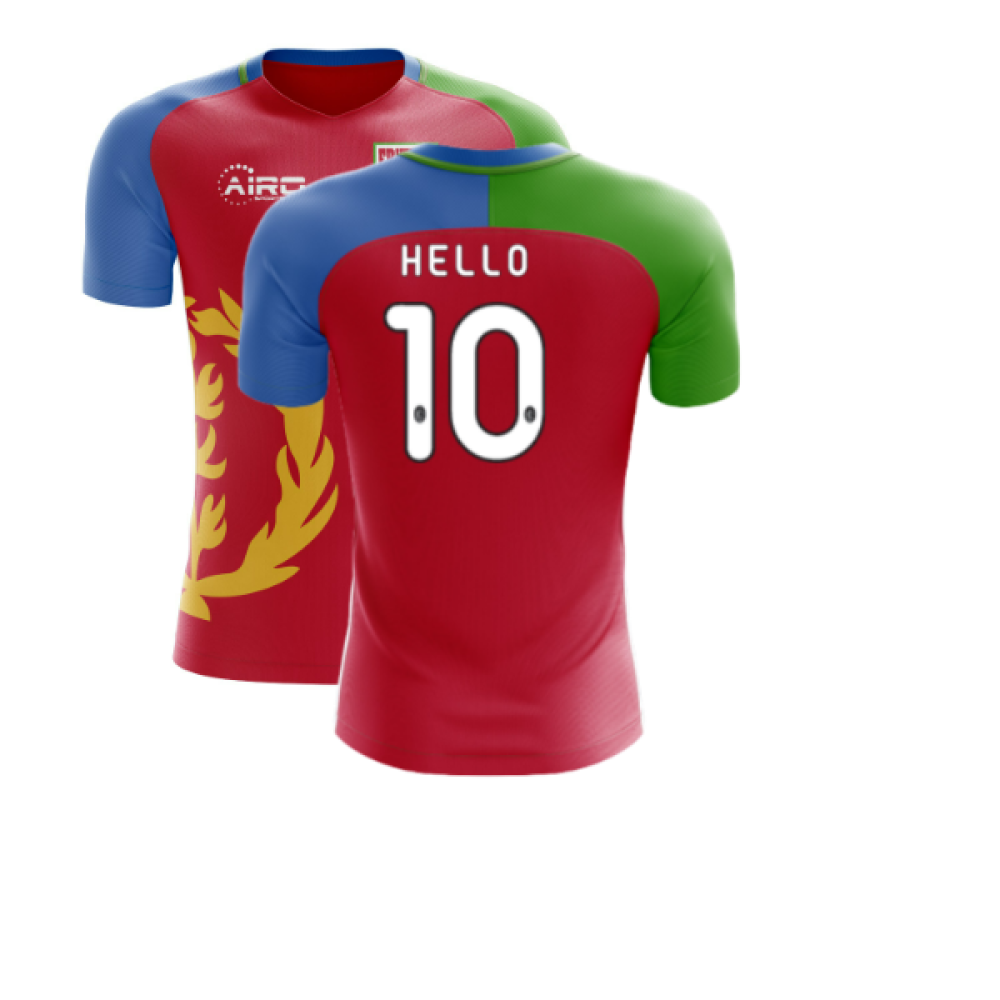 2025-2026 Eritrea Home Concept Football Shirt - Womens (Hello 10)