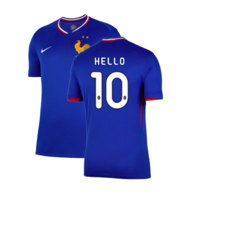 2024-2025 France Home Shirt (Hello 10)