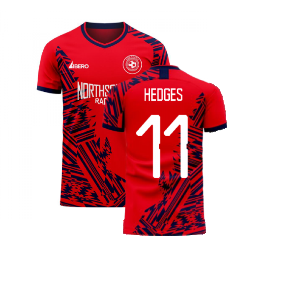  Aberdeen 2024-2025 Home Concept Football Kit (Libero) (Hedges 11) - Baby