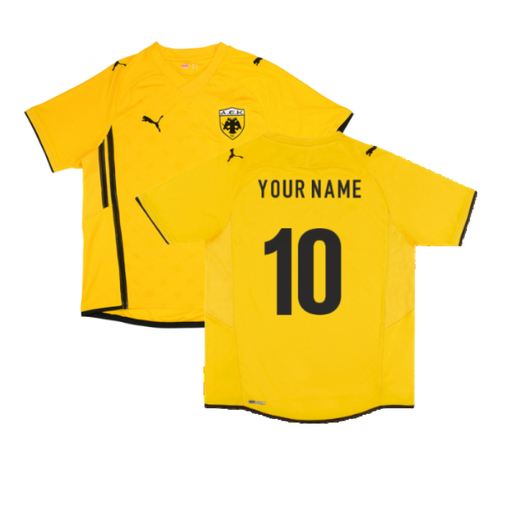 AEK Athens 2009-10 Home Shirt (XL) (Excellent)