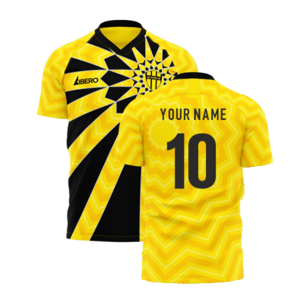 Al-Ittihad 2024-2025 Home Concept Football Kit (Libero) - Little Boys (Your Name)