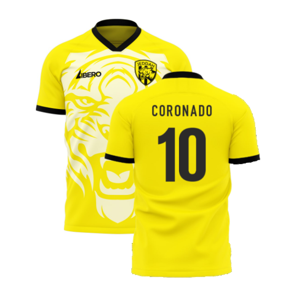 Al-Ittihad 2024-2025 Third Concept Football Kit (Libero) (Coronado 10)