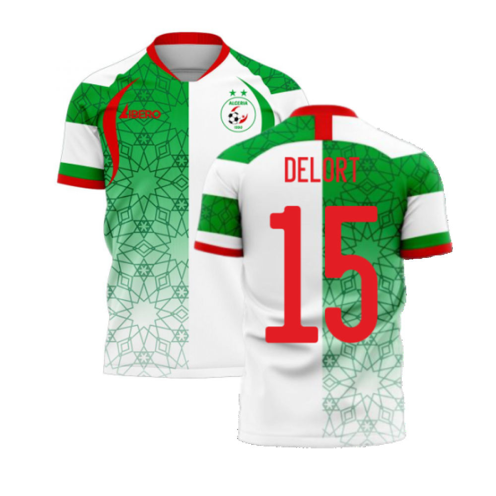 Algeria 2024-2025 Home Concept Football Kit (Libero) (DELORT 15)