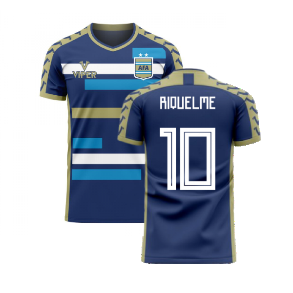 Argentina 2024-2025 Away Concept Football Kit (Viper) (RIQUELME 10)