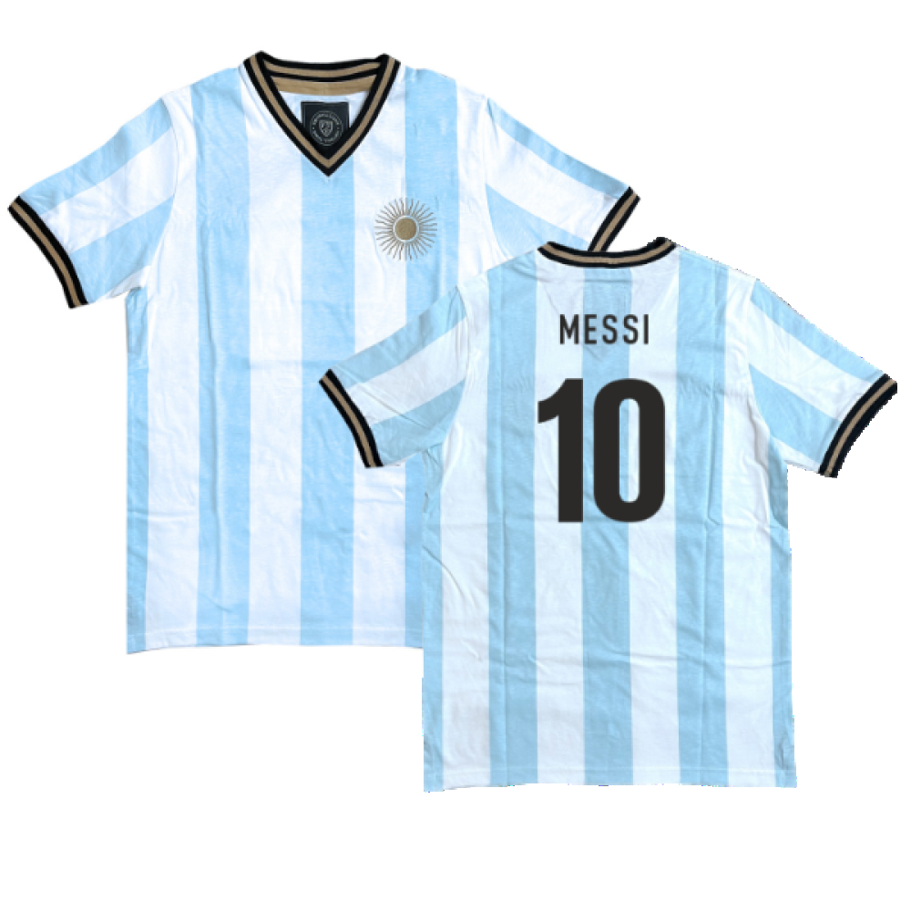 Argentina El Sol Albiceleste Home Shirt (MESSI 10)