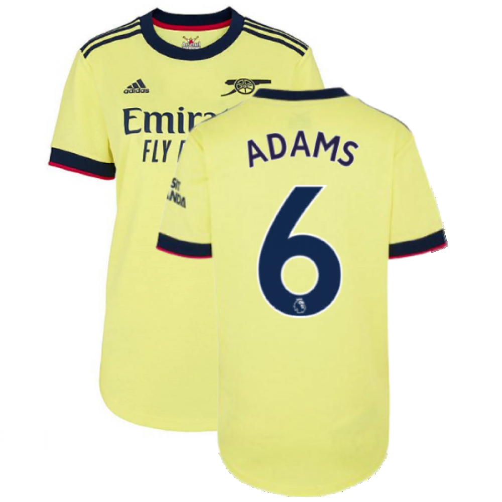 Arsenal 2021-2022 Away Shirt (Ladies) (ADAMS 6)