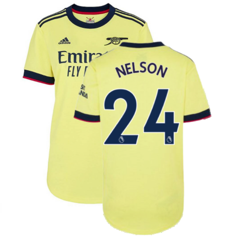 Arsenal 2021-2022 Away Shirt (Ladies) (NELSON 24)