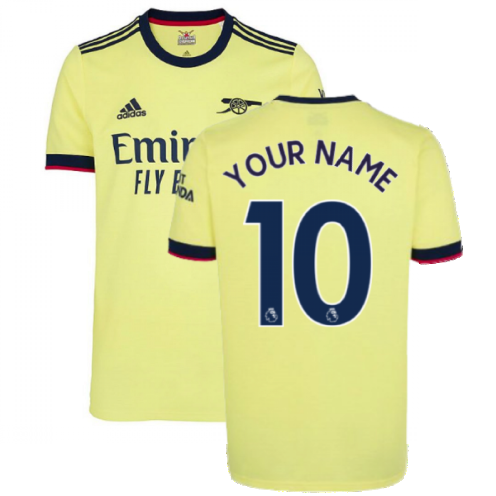 Arsenal 2021-2022 Away Shirt (Your Name)