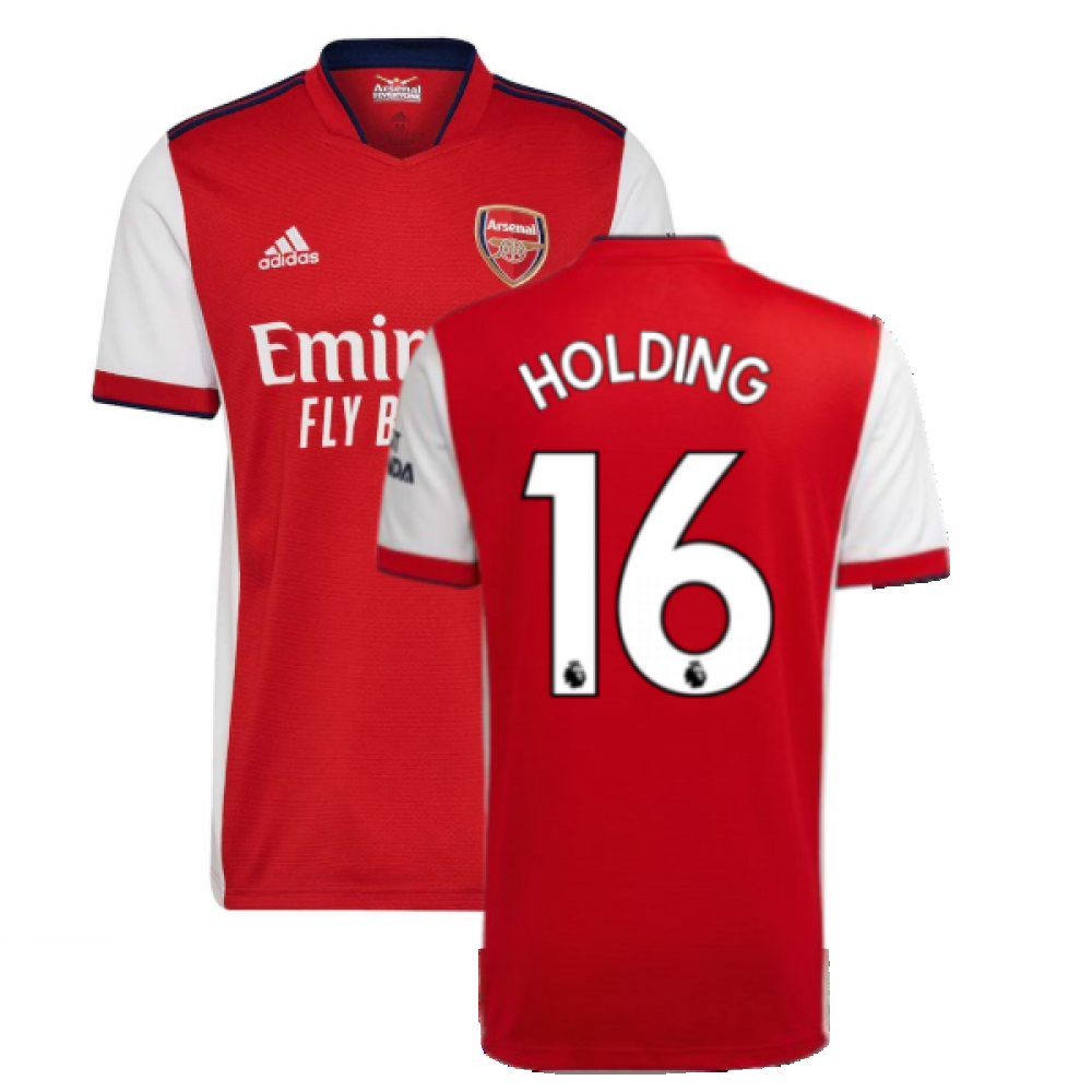 Arsenal 2021-2022 Home Shirt (HOLDING 16)