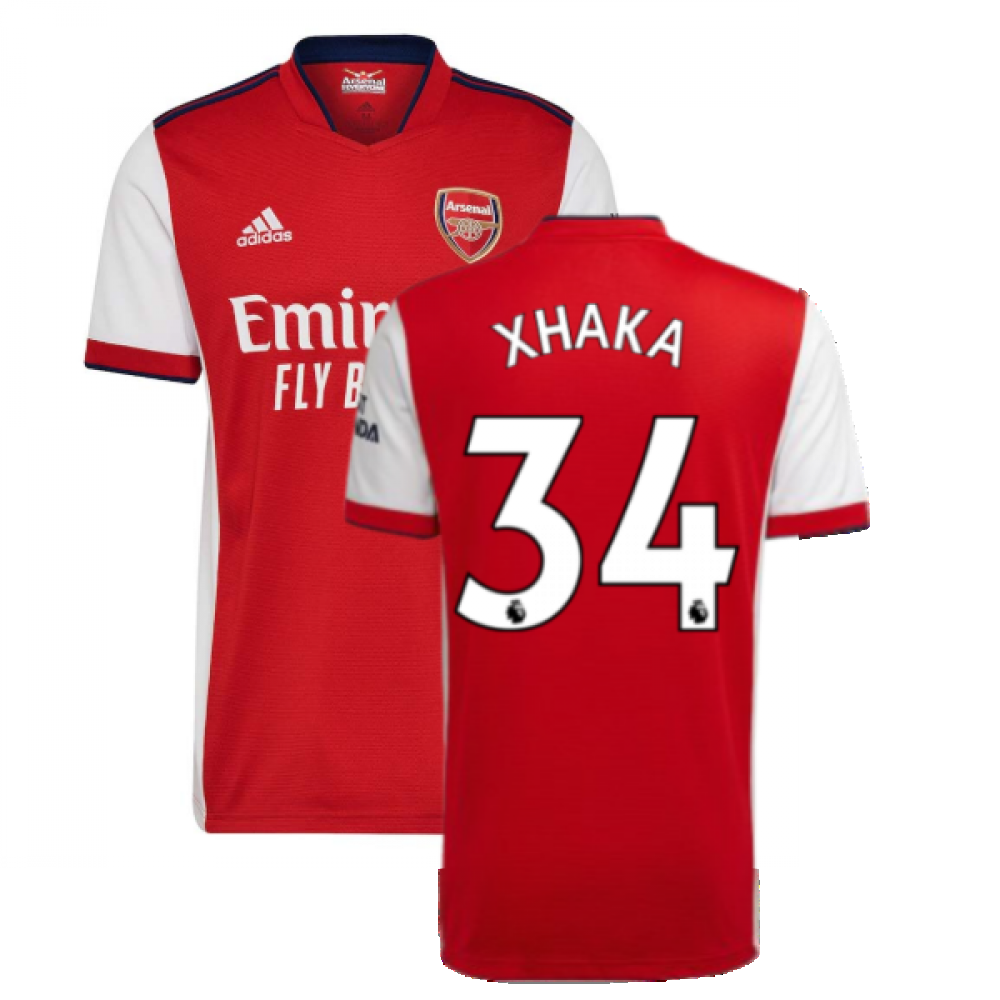 Arsenal 2021-2022 Home Shirt (XHAKA 34)