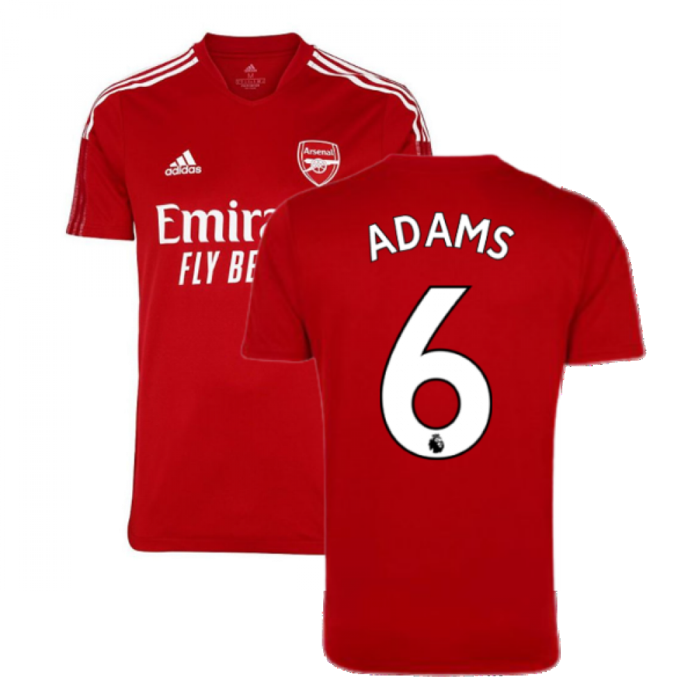 Arsenal 2021-2022 Training Shirt (Active Maroon) - Kids (ADAMS 6)