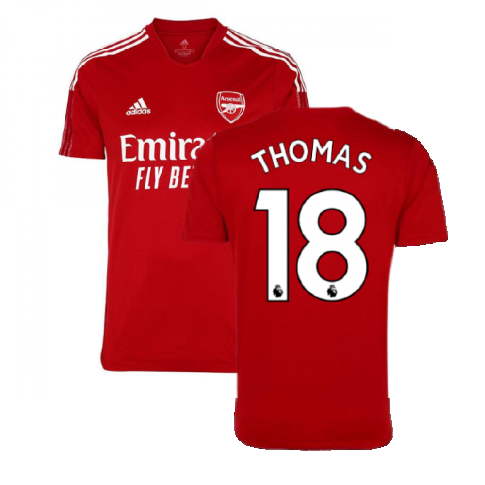 Arsenal 2021-2022 Training Shirt (Active Maroon) - Kids (Thomas 5)