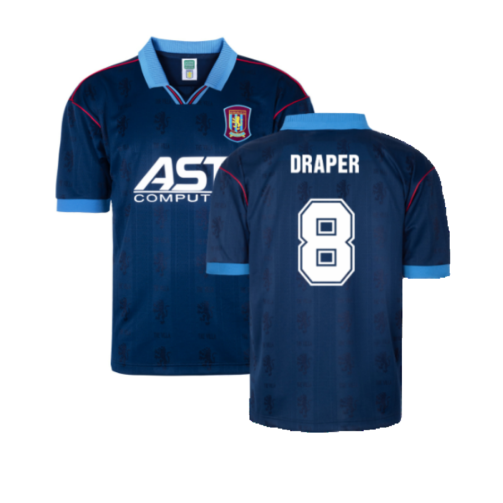 Aston Villa 1996 Retro Away Shirt (Draper 8)