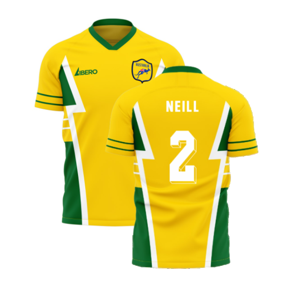 Australia 1990s Style Concept Football Kit (Libero) (NEILL 2)