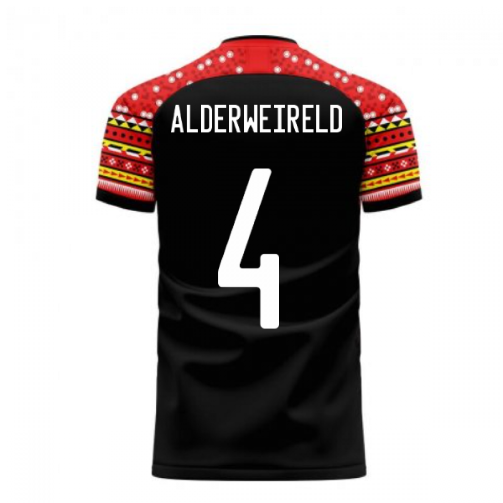 Belgium 2024-2025 Away Concept Football Kit (Libero) (ALDERWEIRELD 4)