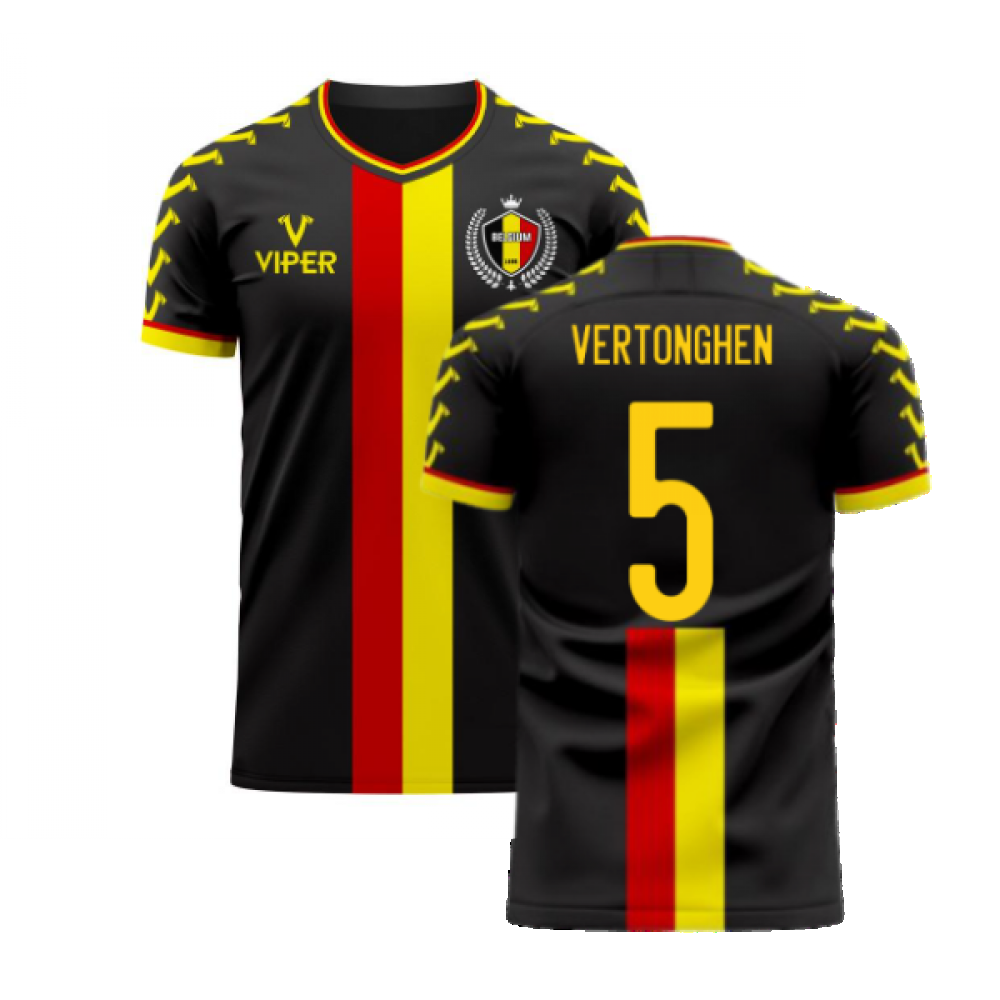 Belgium 2024-2025 Away Concept Football Kit (Viper) (VERTONGHEN 5)