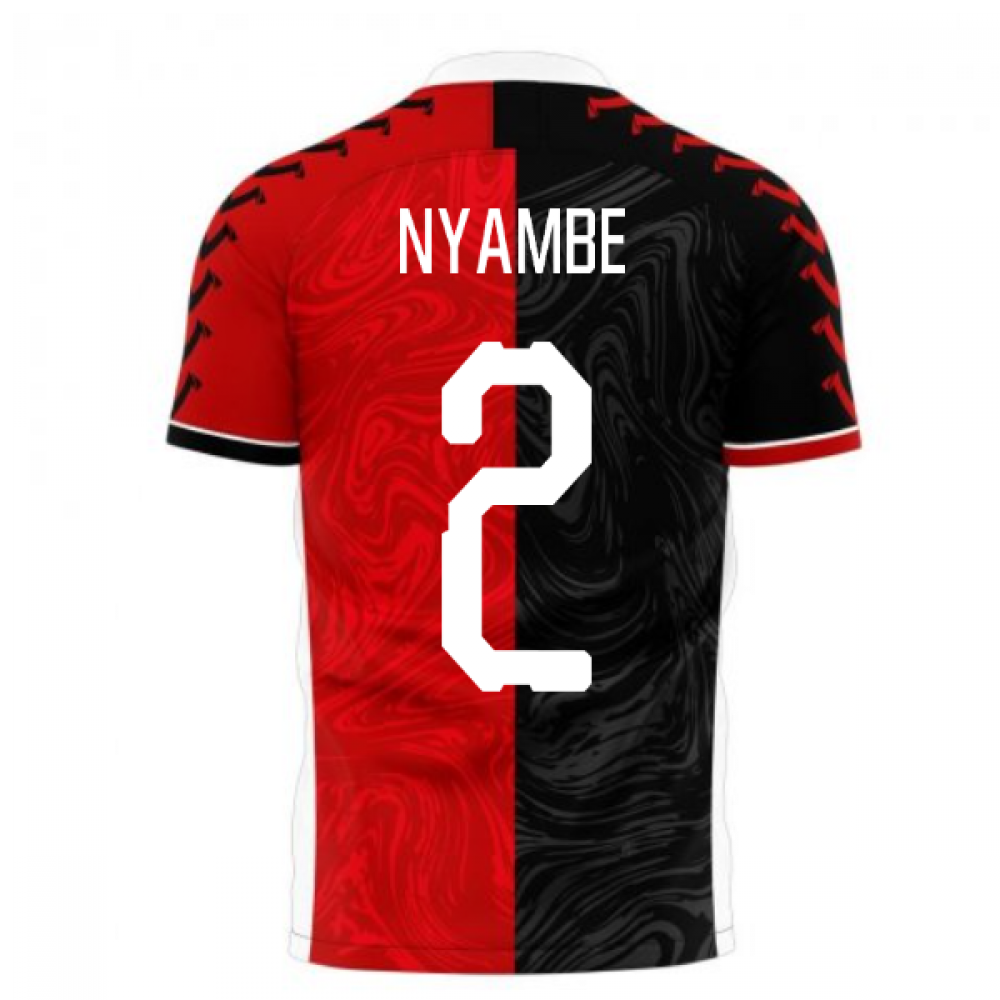  Blackburn 2024-2025 Away Concept Football Kit (Viper) (Nyambe 2) - Baby