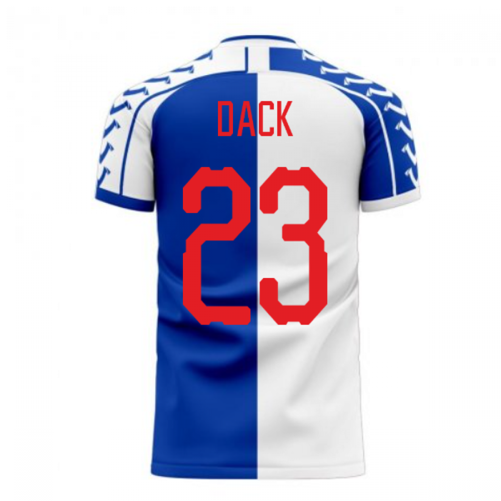  Blackburn 2024-2025 Home Concept Football Kit (Viper) (Dack 23) - Womens