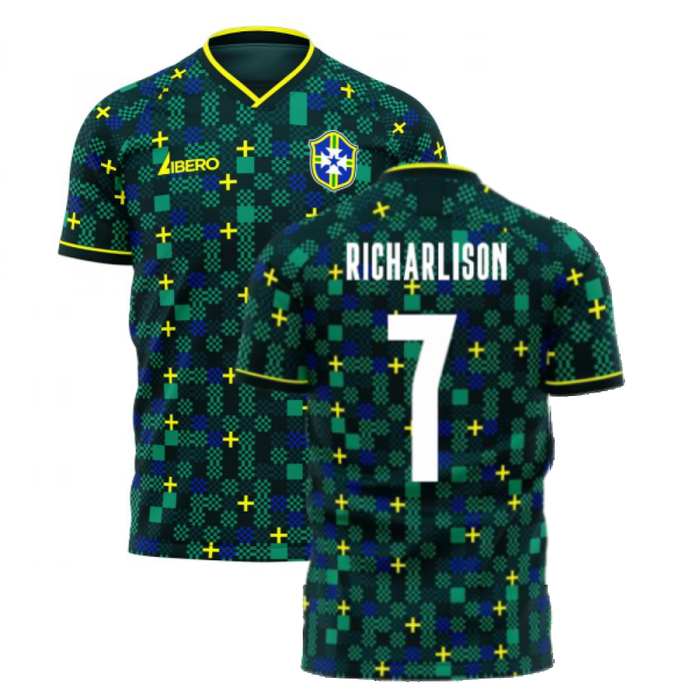 Brazil 2024-2025 Third Concept Football Kit (Libero) (RICHARLISON 7)