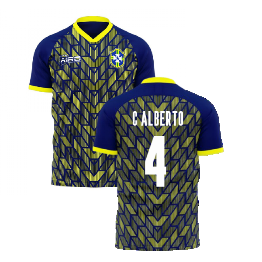  Brazil 2025-2026 Special Edition Concept Football Kit (Airo) (C ALBERTO 4)