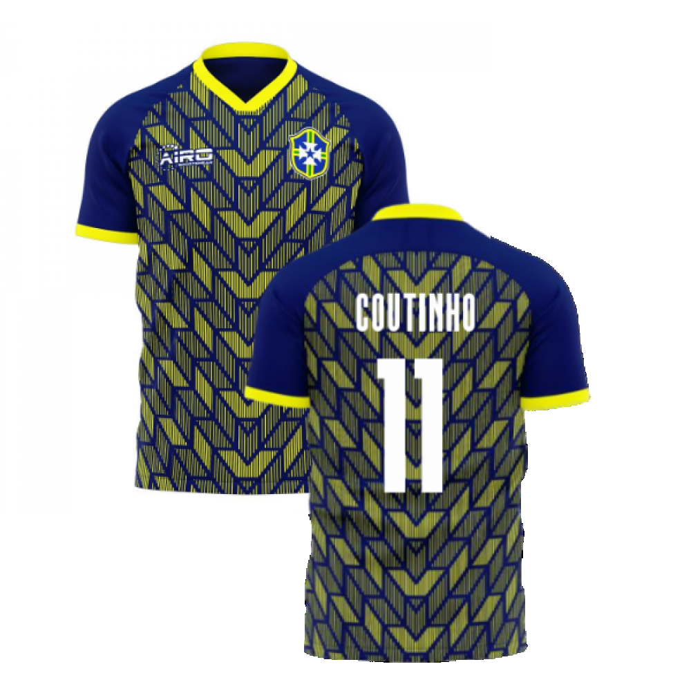 Brazil 2024-2025 Special Edition Concept Football Kit (Airo) (COUTINHO 11)