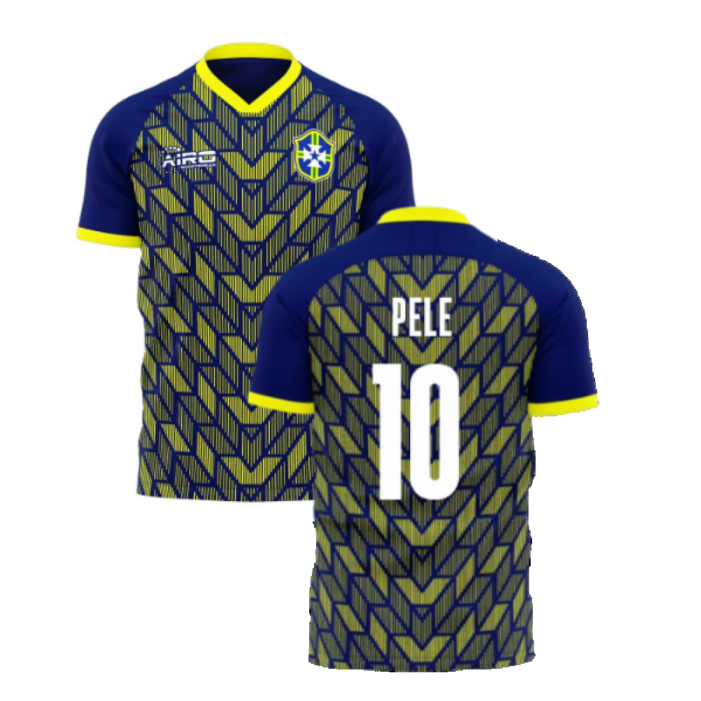 Brazil 2024-2025 Special Edition Concept Football Kit (Airo) (PELE 10)