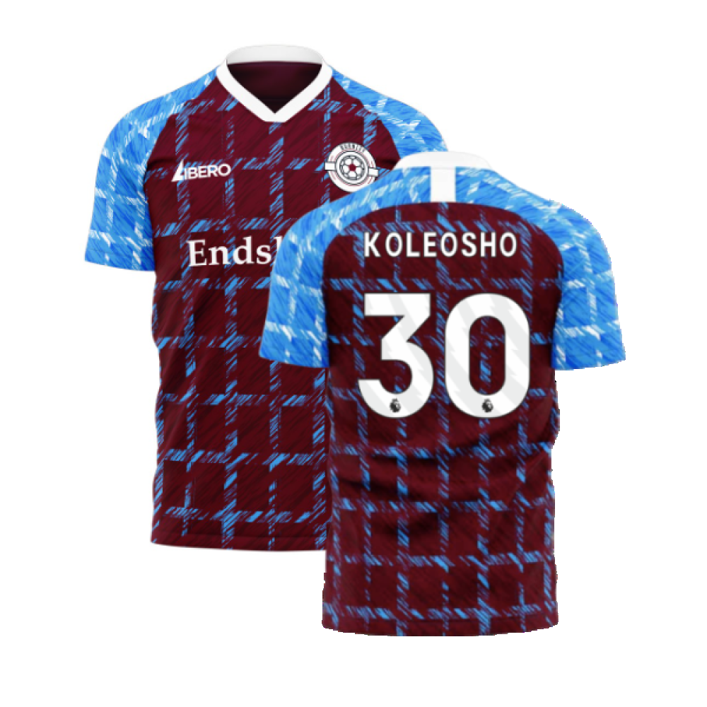 Burnley 2024-2025 Home Concept Football Kit (Libero) (Koleosho 30)