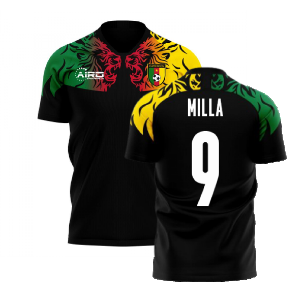 Cameroon 2024-2025 Third Concept Football Kit (Airo) (MILLA 9)